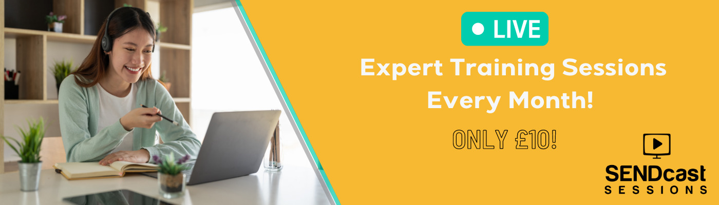 Live SEND expert training sessions