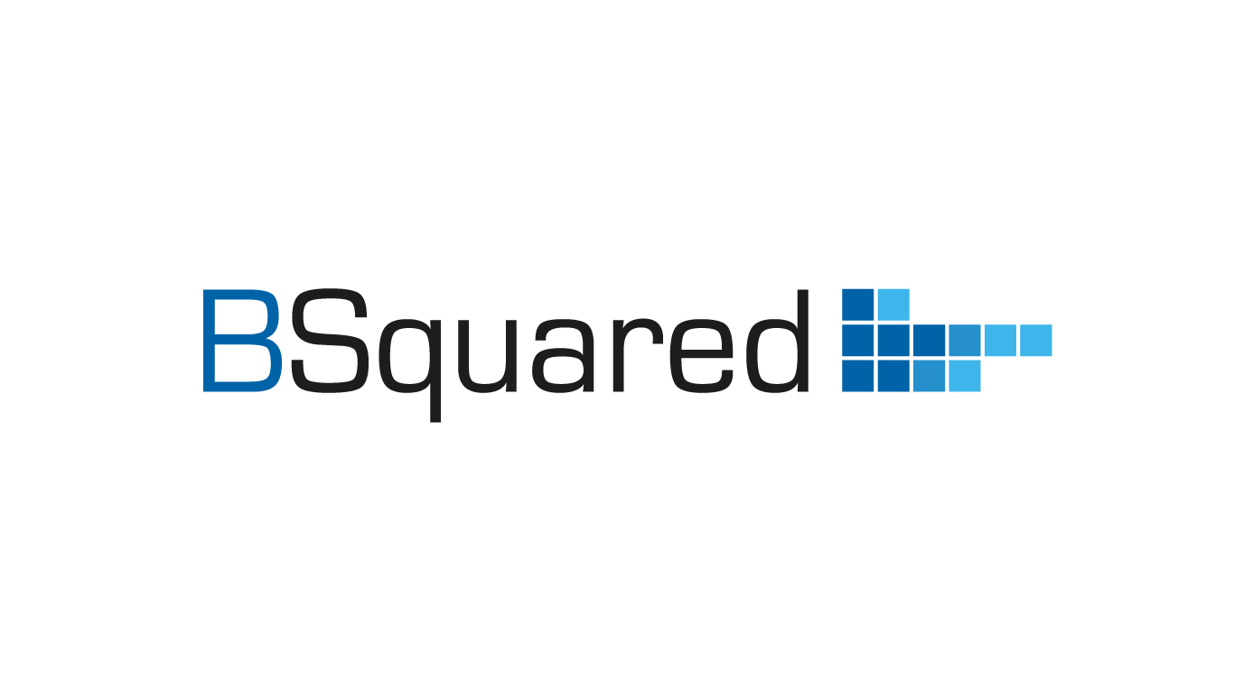 B Squared logo white background
