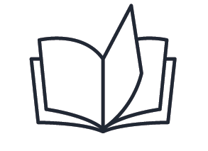 Tell the story book icon